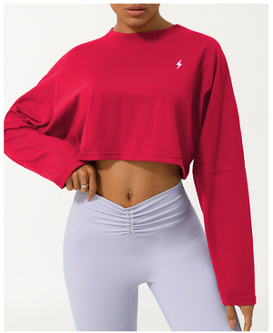 BreezyEase Cropped Longsleeve