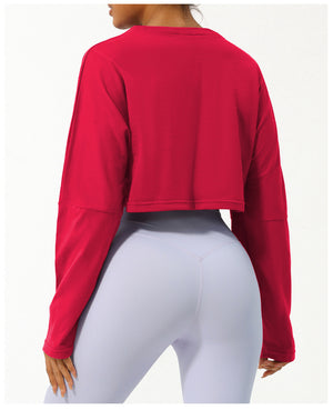 BreezyEase Cropped Longsleeve