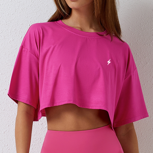BreezeBare Cropped Tee