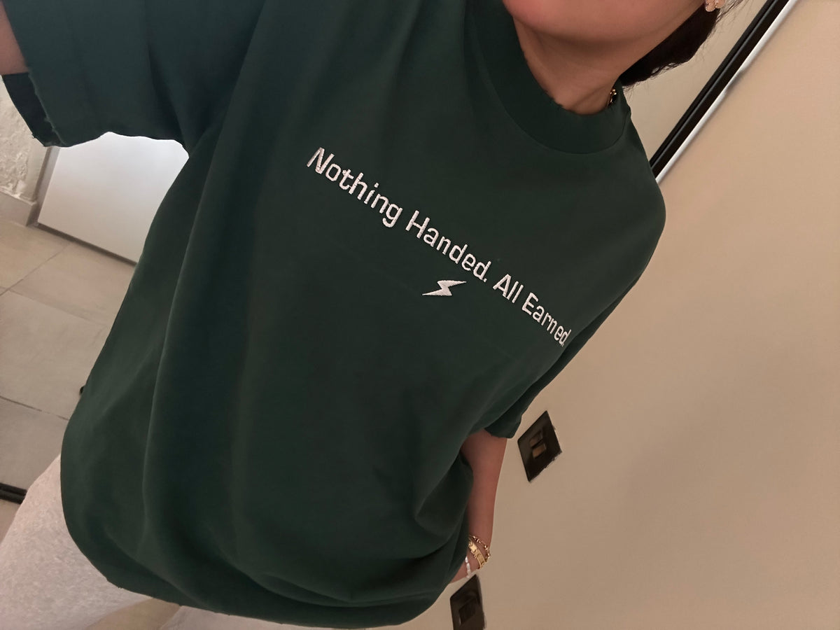 Earned Tee- AcidCore Oversized Tee