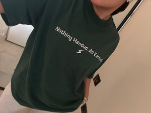 Earned Tee- AcidCore Oversized Tee