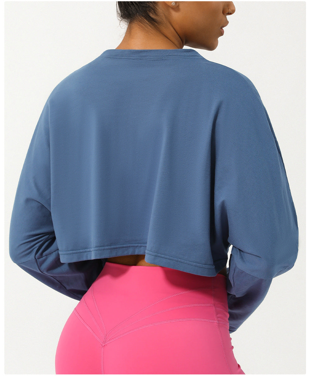 BreezyEase Cropped Longsleeve