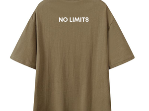 Zest Oversized Tee- “No Limit” Edition