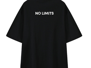 Zest Oversized Tee- “No Limit” Edition