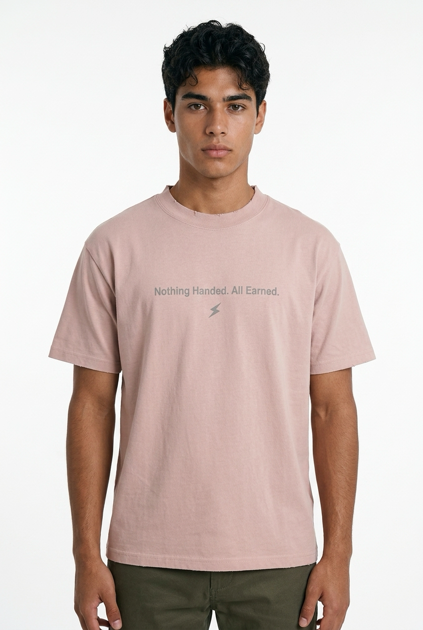 Earned Tee- AcidCore Oversized Tee