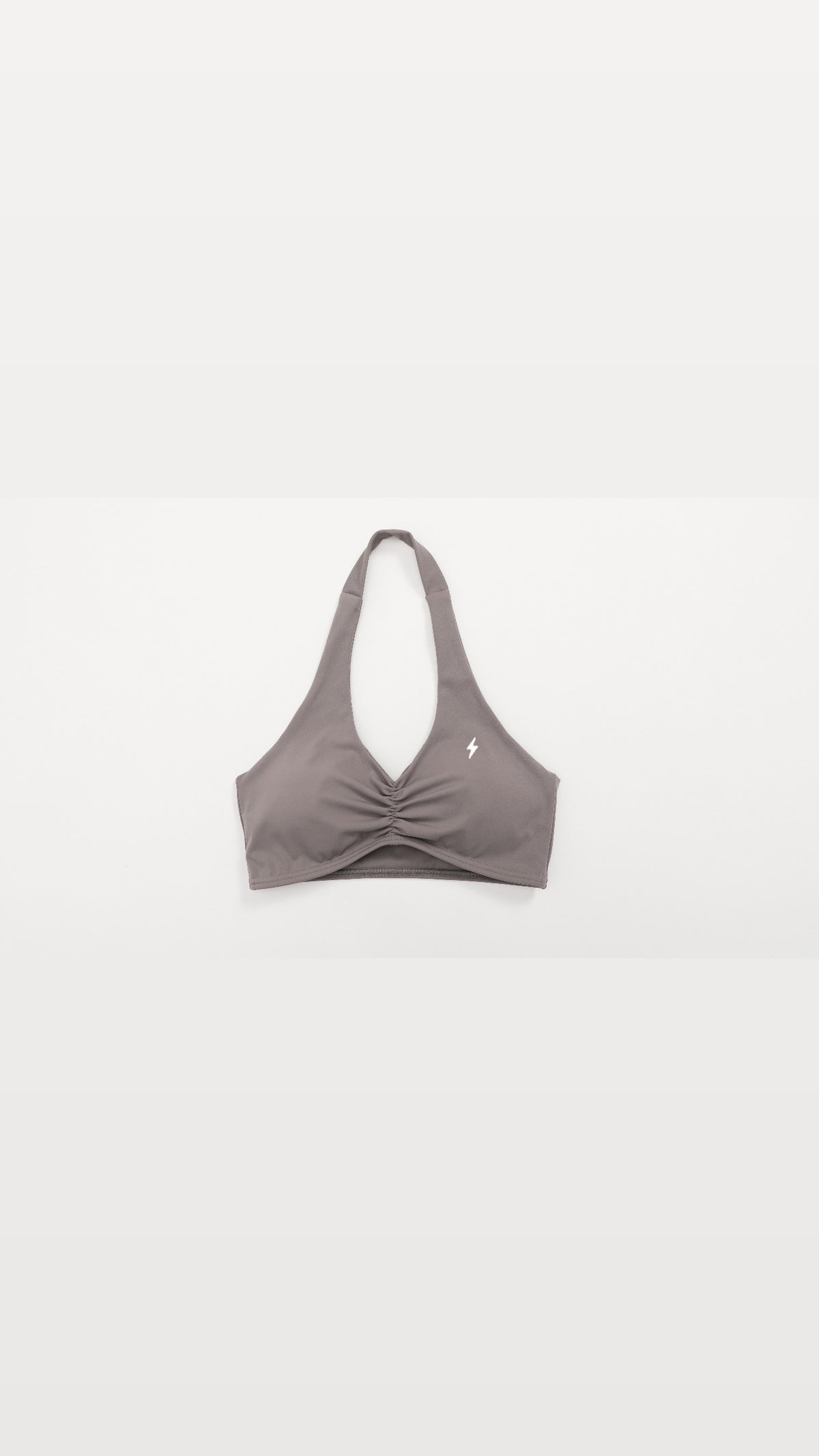 Plunge Neck Backless Sports Bra