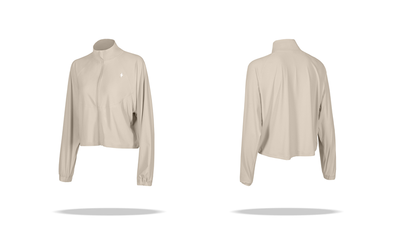 LeisureLuxe Zip Women’s Jacket