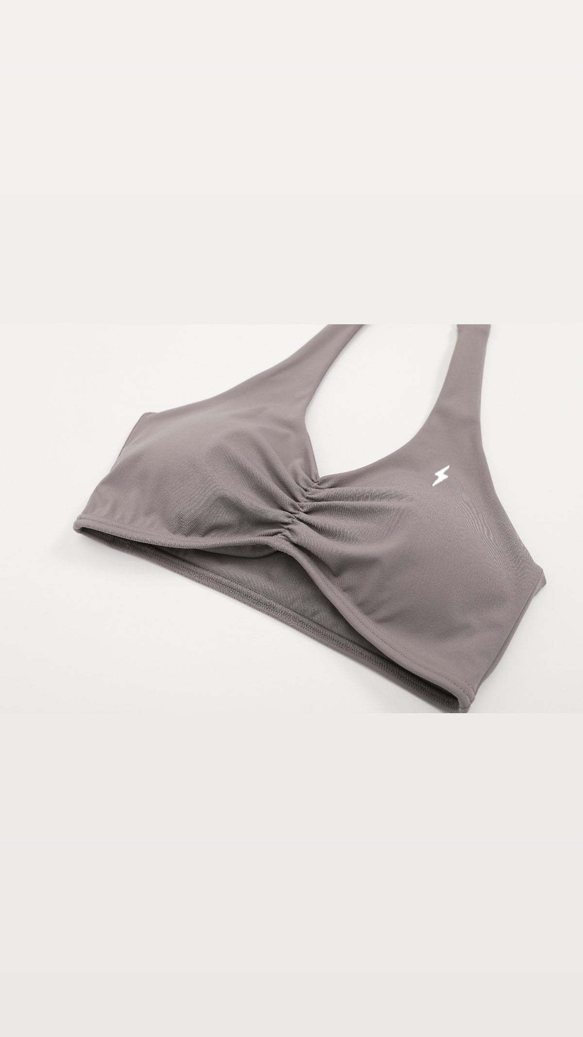 Plunge Neck Backless Sports Bra