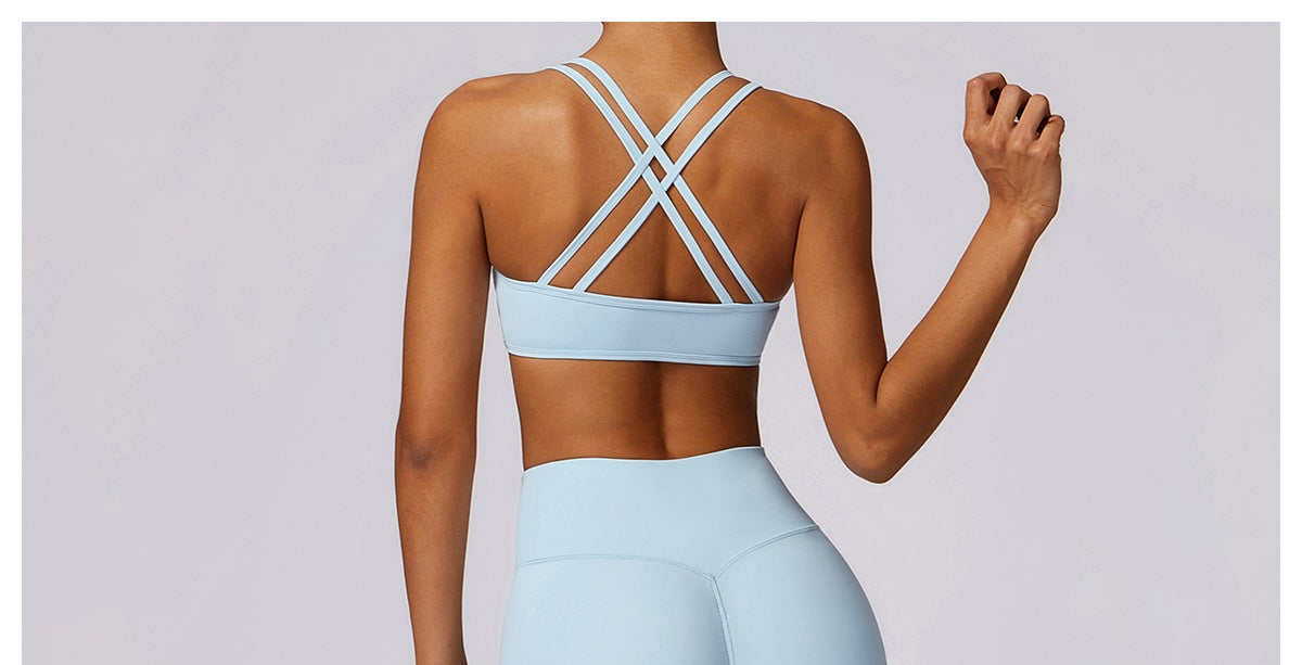 SculptedSilhouette Bra &amp; Flare Leggings Set