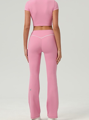 Zesty Trim Flare Leggings