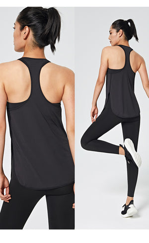 DynamicFit Performance Vest with Built-in Sports Bra