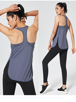 DynamicFit Performance Vest with Built-in Sports Bra