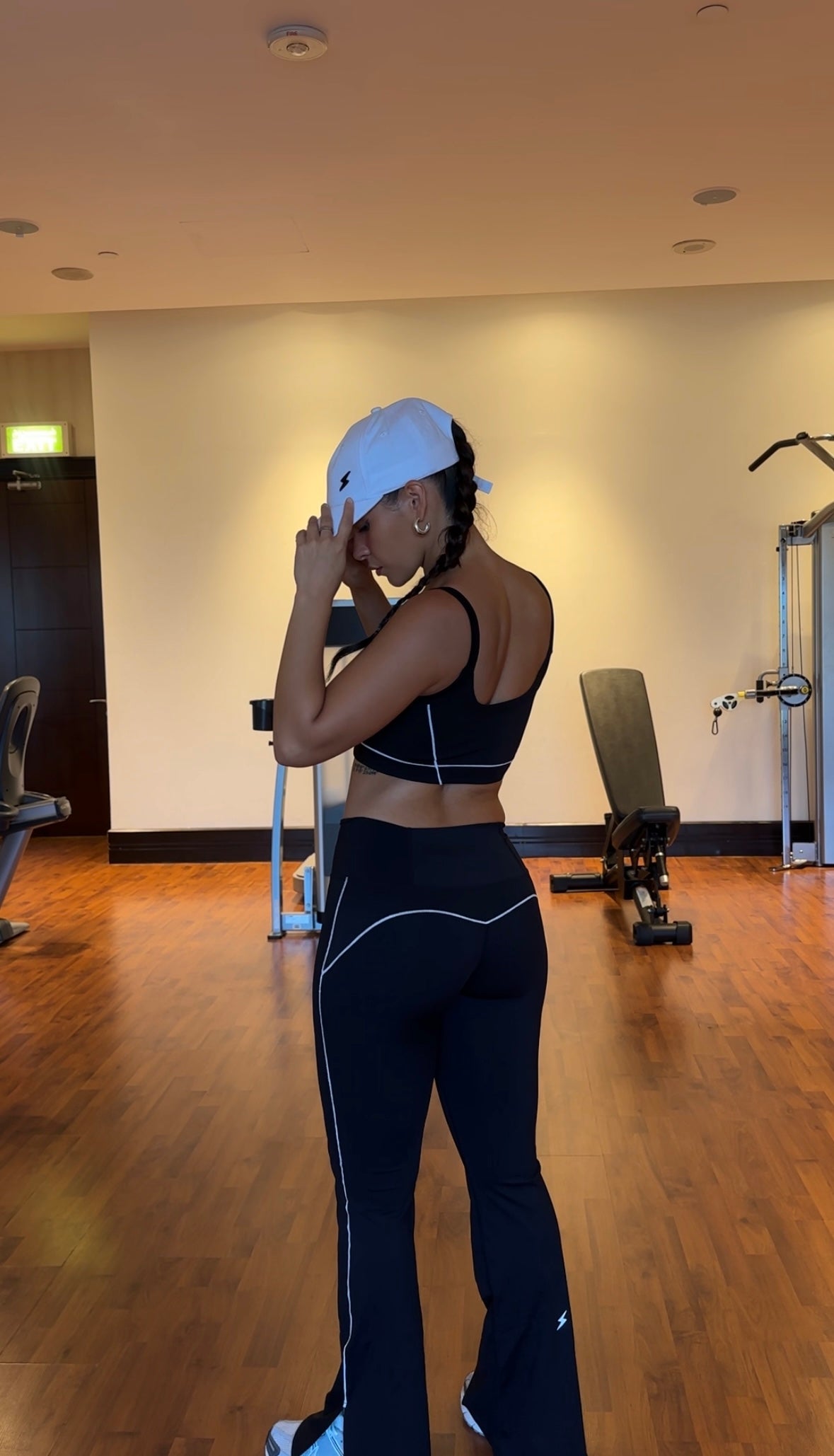 Zesty Edge Collection Flare Leggings