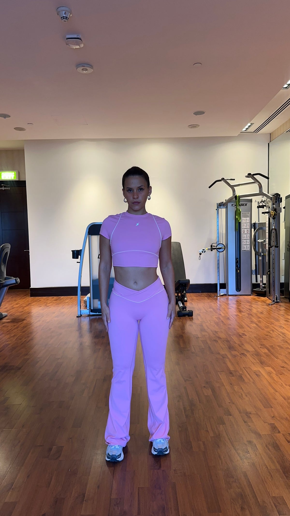 Zesty Trim Flare Leggings