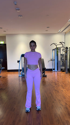 Zesty Trim Flare Leggings