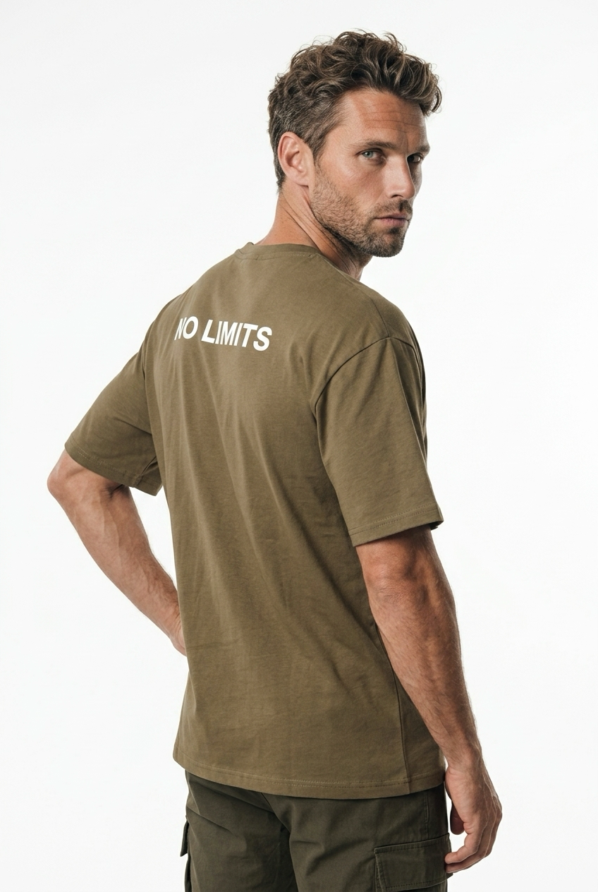 “No Limits” Edition- Oversized Tee