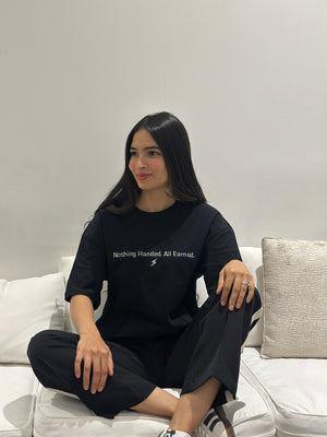 Zest Oversized Tee – Earned Mindset Unisex