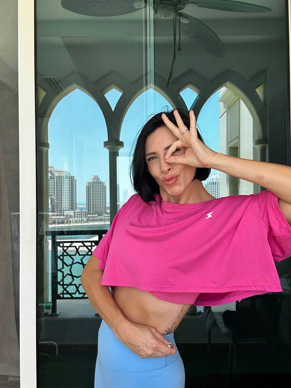 BreezeBare Cropped Tee