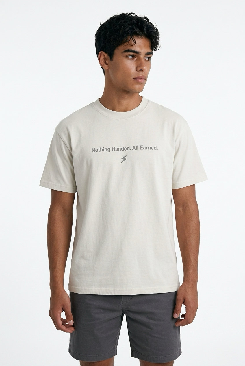 Earned Tee- AcidCore Oversized Tee